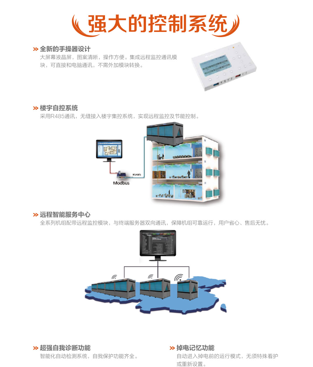 格力火凤凰商用暖冷一体机-烟台煤改电指定产品中央空调